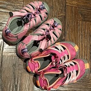 ❤FINALPRICE❤️2pairgirl'ssho(pink12orange.pink13-M)